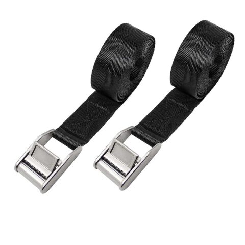 Caiman Heavy Duty Stainless Steel Marine Cam Buckle Straps 70“