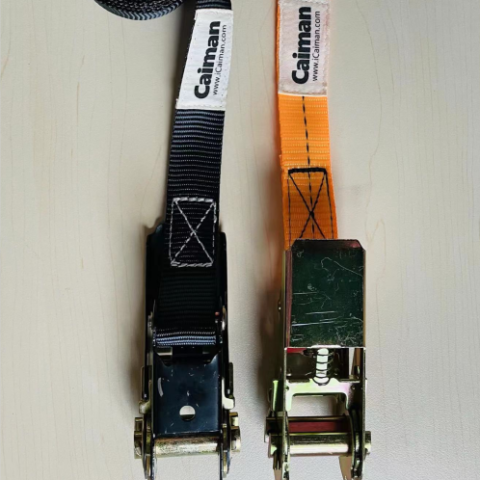 Caiman Durable Ratchet Tie Down Straps - Secure and Reliable Cargo Fastening Solutio